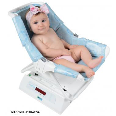Balança Pediátrica Digital para Pesar Bebês 109E Confort - Welmy