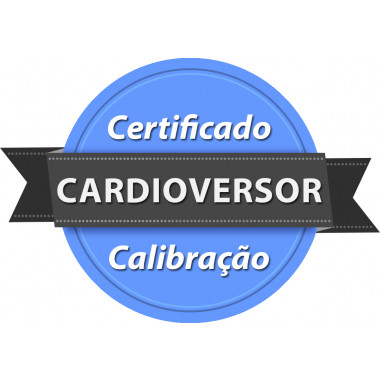 Calibração rastreada para Cardioversor