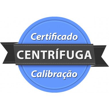 Calibração rastreada para Centrífuga