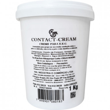 Pasta Condutora Para EEG - Contact-Cream 1kg