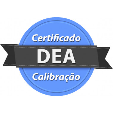 Calibração rastreada para DEA Desfibrilador Externo Automático