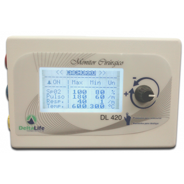 Monitor Multiparamétrico Veterinário DL 420 Vet