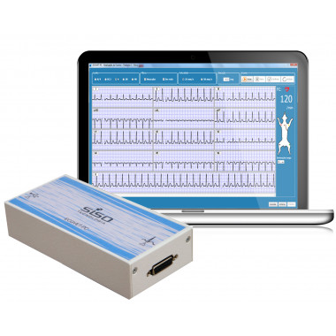 Eletrocardiógrafo ECGVET-PC 12 derivações