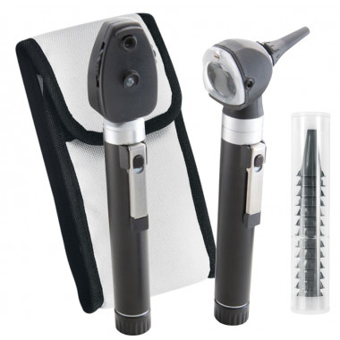 KIT Oto-Ofltamo com Otoscopio e Oftalmoscopio Omni 3000 - MD