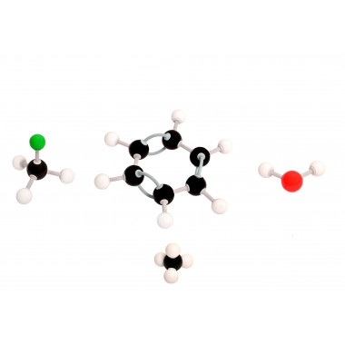 Modelo Molecular Introdutório com 122 Peças