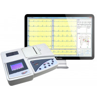 Eletrocardiógrafo ECG EX 03 USB Digital EMAI 12 derivações