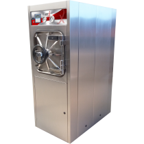 Autoclave Horizontal com porta volante central de 200L Autoclave Horizontal com porta volante central de 200L