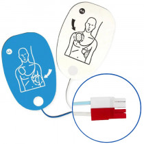 Eletrodo tipo pá compatível com Desfibrilador Cardioversor Cmos Drake DE-CU2 Eletrodo tipo pá compatível com Desfibrilador Cardioversor Cmos Drake DE-CU2