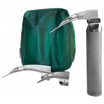 Kit Laringoscópio LED Convencional Missouri 3 Lâminas curvas Kit Laringoscópio LED Convencional Missouri 3 Lâminas curvas