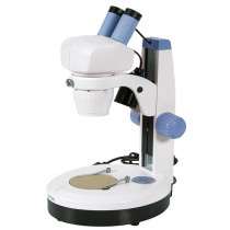 Microscópio Estereoscópico Binocular, Aumento 10X, 20X, 40X e 80X e Iluminação Transmitida e Refletida LED Microscópio Estereoscópico Binocular, Aumento 10X, 20X, 40X e 80X e Iluminação Transmitida e Refletida LED