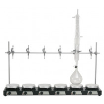 Placa Aquecedora com 6 provas em alumínio com diâmetro de 18cm Placa Aquecedora com 6 provas em alumínio com diâmetro de 18cm