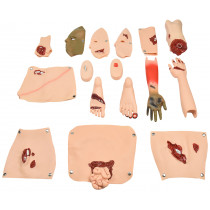 Kit Trauma e Feridas em 16 peças Kit Trauma e Feridas em 16 peças