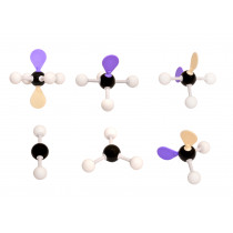 Modelo Molecular e Orbital Vsepr + P & Pi c/ 172 Peças Modelo Molecular e Orbital Vsepr + P & Pi c/ 172 Peças