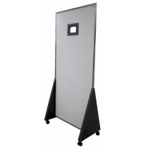 Biombo Reto 1800x800x2mm Com Visor Plumbífero Biombo Reto 1800x800x2mm Com Visor Plumbífero