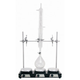 Agitador Magnético para 3 provas de até 6L Fisatom 752-3