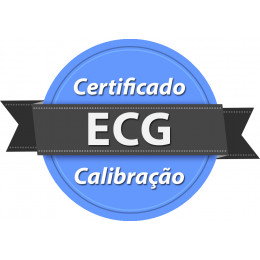 Calibração rastreada para ECG Eletrocardiógrafo