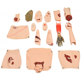 Kit Trauma e Feridas em 16 peças