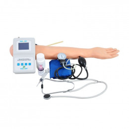 Braço para Treino de Injeção Intravenosa e Intramuscular e Aferição da Pressão Arterial