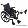 Cadeira de Rodas Dobrável em X com Opção de Apoio de Panturrilhas Ortomobil OS1