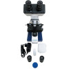 Microscópio Biológico Binocular c/ Dupla Iluminação e Aumento de 40x a 2000x LED