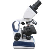 Microscópio Biológico Binocular c/ Dupla Iluminação e Aumento de 40x a 2000x LED