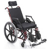 Cadeira de Rodas Reclinável Confort Tetra 44cm Vinho - Prolife