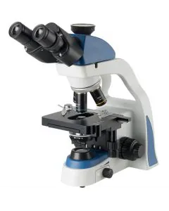 Microscópio Biológico Trinocular LED Acromático 40x - 1000x