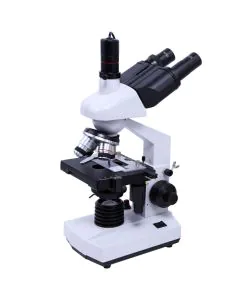 Microscópio Biológico Digital Trinocular LED com Câmera 5.0M 40x - 1000x