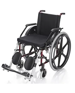 Cadeira de Rodas com Apoio de Panturrilha Confort FLEX 44cm